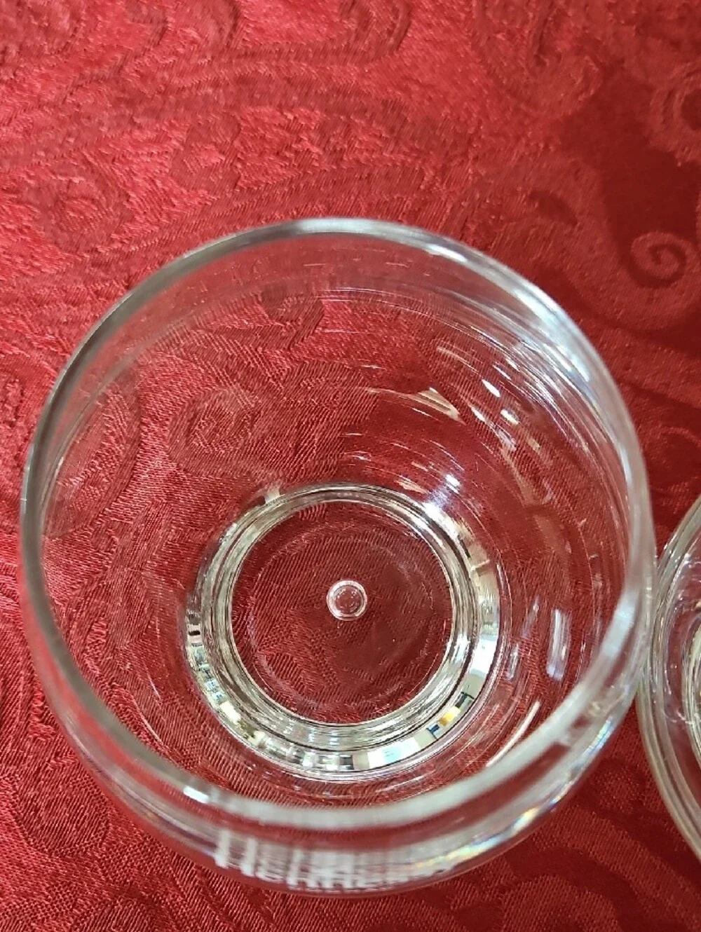 Vintage Hennessy Cognac Stemless Snifter Glasses - Set of 2